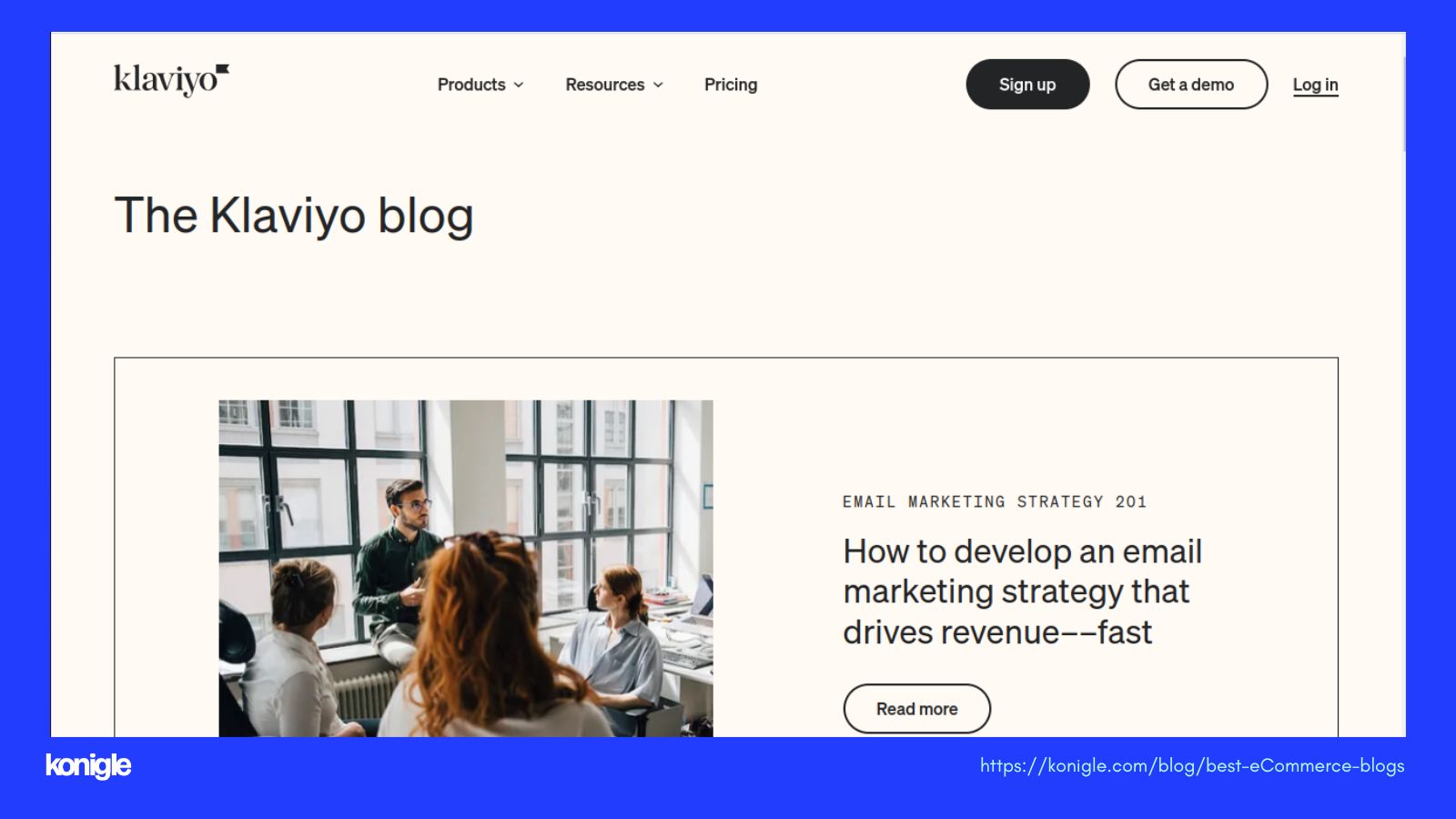 The klaviyo blog